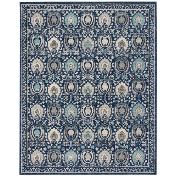 Safavieh Evoke Large Rectangle Area Rug, Blue and Ivory - 10 x 14 ft. EVK251C-10 - main